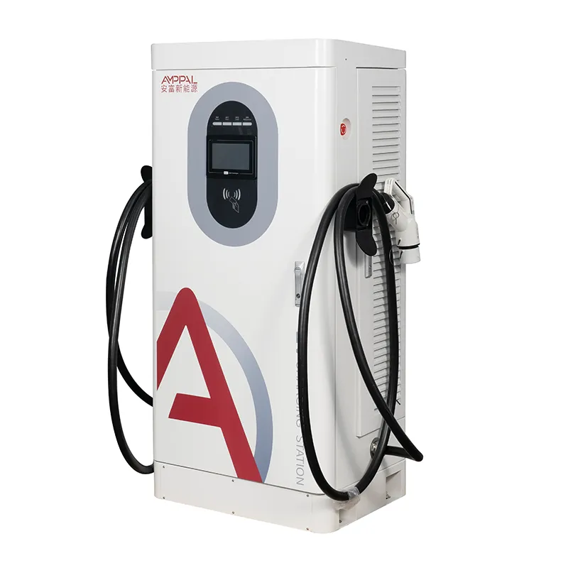 Filo Depoları için 160kW Yüksek Güçlü DC EV Hızlı Şarj İstasyonu