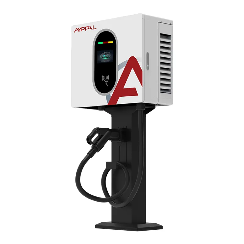 Ticari Otopark için 20kW Duvara Monte DC Hızlı EV Şarj İstasyonu