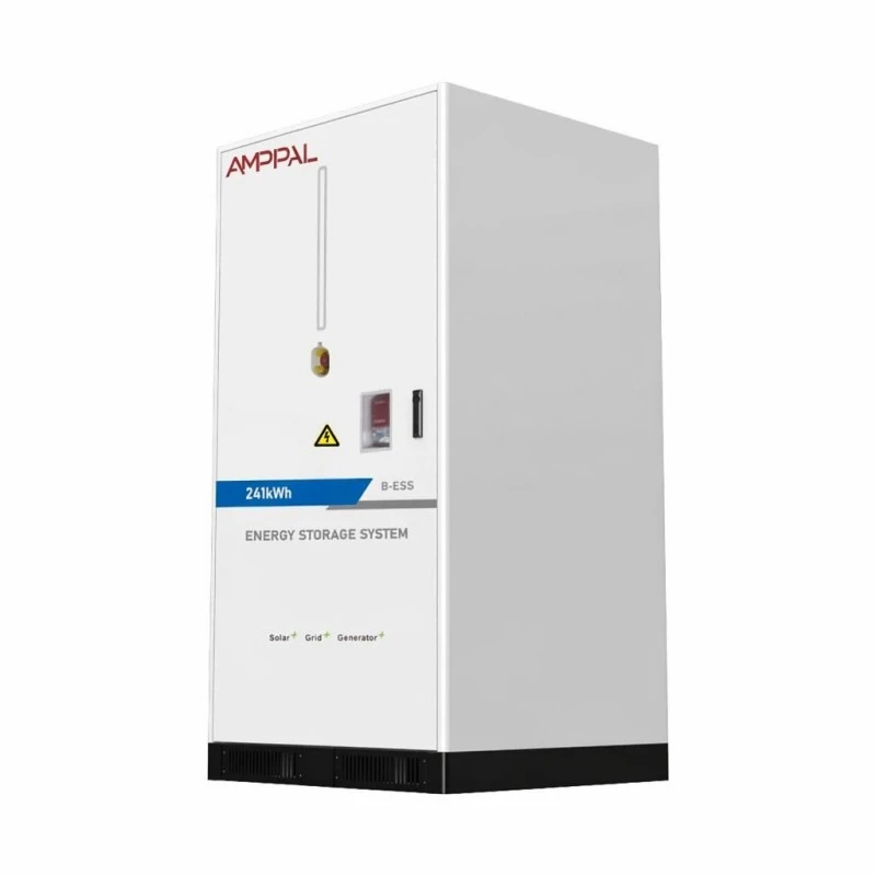 Ticari Mikro Şebekeler için 225kWh / 241kWh Modüler Pil Enerji Depolama Sistemi